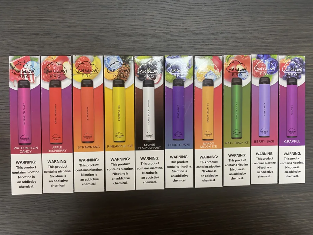 2021 Best Seller Electronic Cigarette 1600 Puffs Vape Pen 6.5ml Various Flavors Disposable Vaporizer Pen