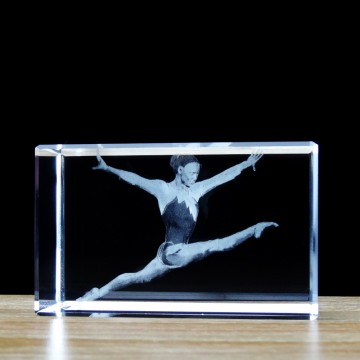 wholesale laser engrave crystal gypsum statue NDTY0005