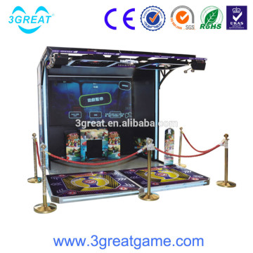 Favorite style indoor coin operated dance arcade game