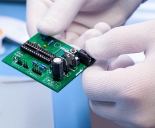 Custom electronic keyboard pcb assembly