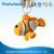 promotional stuffed plush clown fish keychain toy , clown fish Key chain