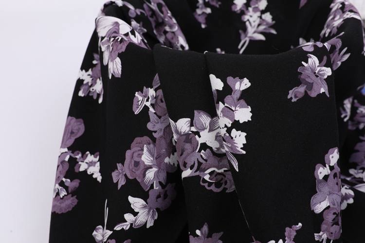 Wholesale woven plain challis 100%rayon viscose printing fabric for women's dress