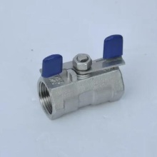 Female Thread Stainless Steel 1PC Ball Valve