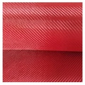 Tissu de fibre aramide para-aramide rouge