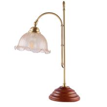 INSHINE White Flower Glass Brass Table Lamp