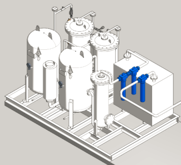 Compressed Air Filter Parts for Oxygen Concentrator