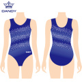 Ombre diamante thể dục dụng cụ leotard