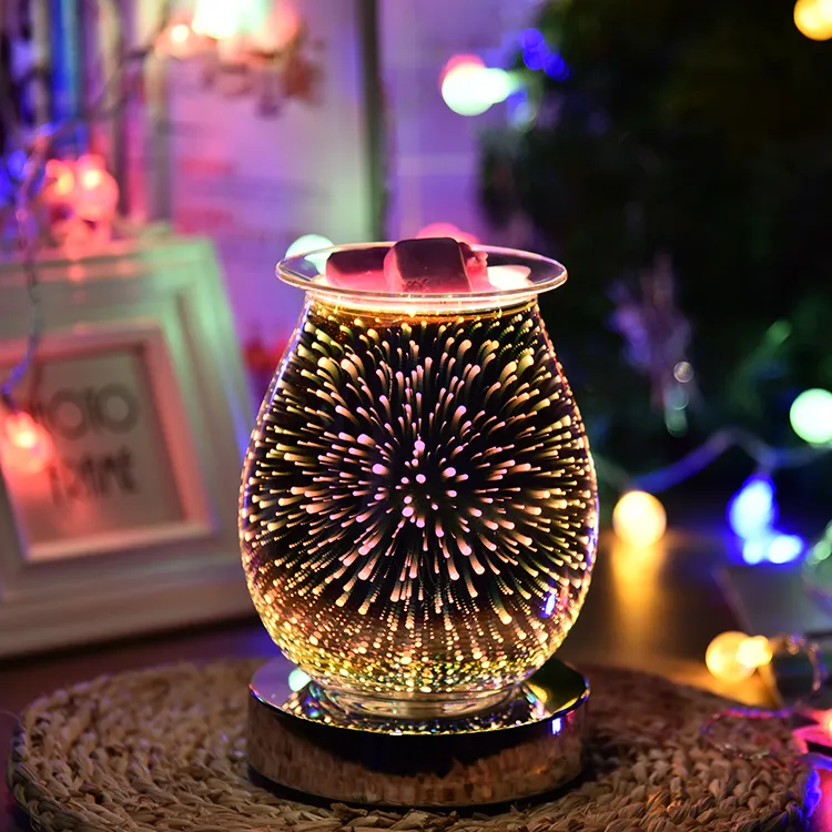 High Quality Cheap Price Glass Incense Burner Aroma Decorative Lamp