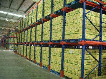 warehouse pallet racking system