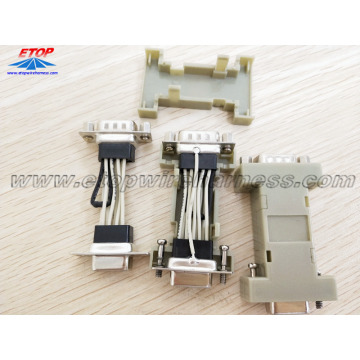 adapter D-SUB-connector monteren: