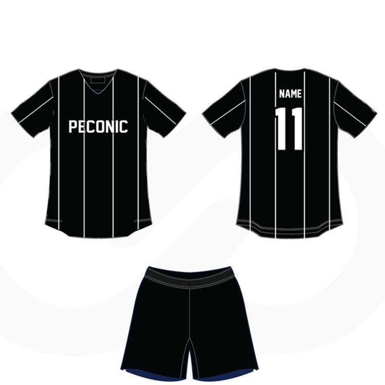 Soccer Jersey murah Set Black Green Soccer Jersey Thailand Quality Soccer Jersey