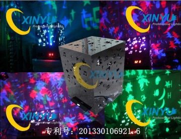 High Brighness Led Effects Lighting Gobo Pattern For Stage