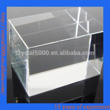 3d crystal cube 3D laser etched glass cube