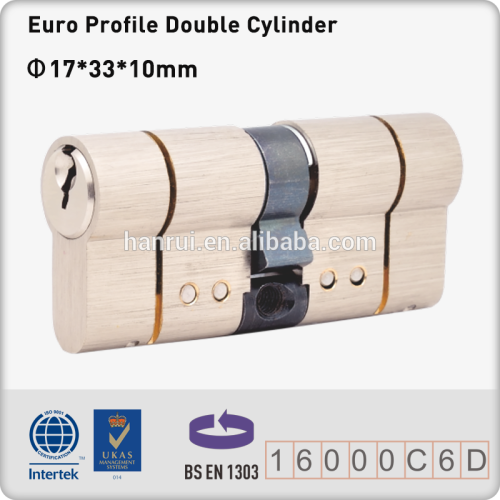 Anti Pick, Anti Bump, Anti Drill, Anti Plug Pull Euro Profile Cylinder