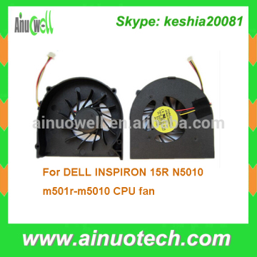 Laptop cpu fan for DELL INSPIRON N5010 15R m501r-m5010 laptop internal fan mainboard cooler