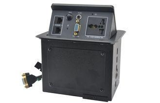 Conference UK Power Socket , Tabletop Interconnect Box With