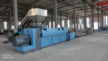 PVC film plastic recycling machine line