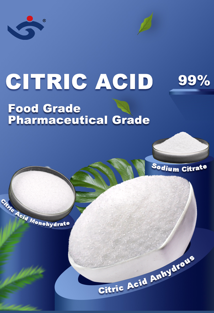 chemical formula of citric acid production plant