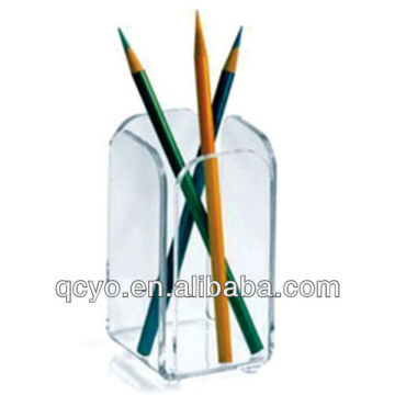 Hot sale black acrylic pen holder/acrylic pen holder manufacturer