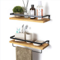 Shower Towel Rack Wall Mounted Storage Rack Shelf