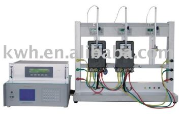Three phase portable energy meter test instrument