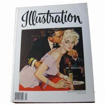 Magazine printing, A4, full color, glossy art paper