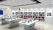 Professional Mobile phone shop interior design