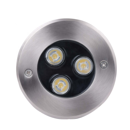 Outdoor lighting recessed 3W stainless steel