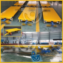 Tractor towed carts for material transport trolley