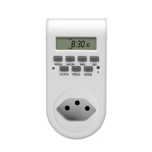 Mini Programmable Digital Timer Switch: 20 ON/OFF Program Options
