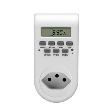 Mini Programmable Digital Timer Switch: 20 ON/OFF Program Options