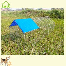 Small galvanized chicken crate for easy assembly