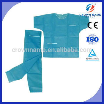 disposable nonwoven surgical scrub set