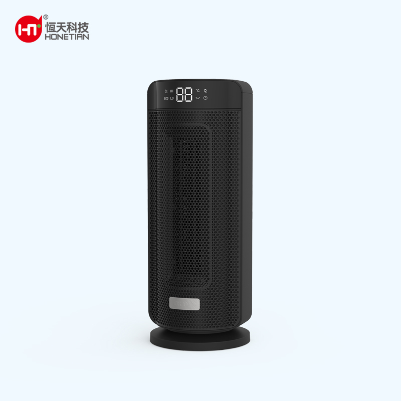 HONETIAN small size 3 gears sleep mode remote control custom colors indoor plastics PTC ceramic fan heater