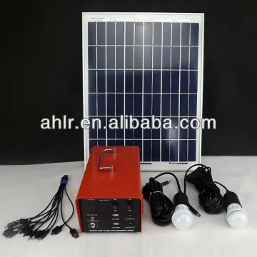2014-2015 hot selling 5w-50w portable solar energy system for emergency