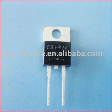 MUR1540 throught hole ultra fast recovery rectifier
