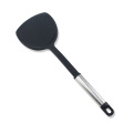 kitchen nylon solid spatula turner with long handle