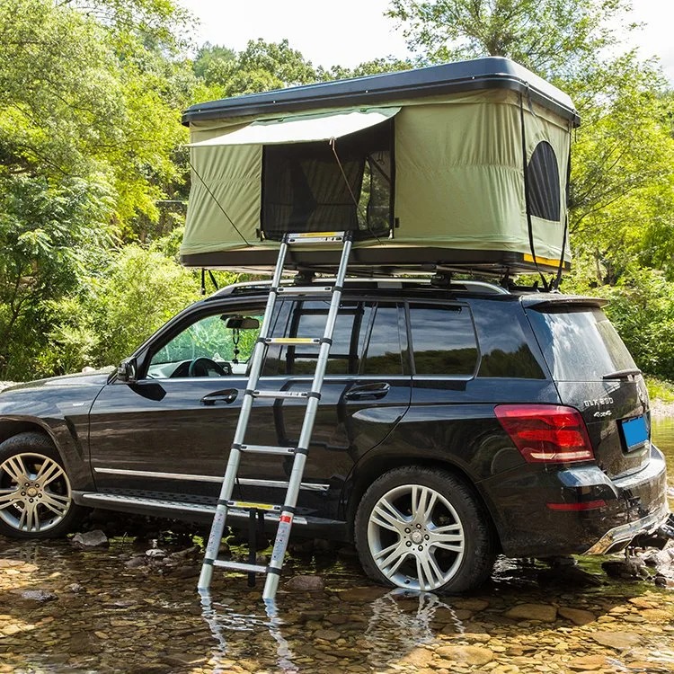 SUV Tenda per top sul tetto automatico per campeggio esterno impermeabile