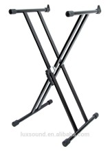 LONG ARM quick released double x style keyboard stand