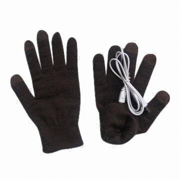 Bluetooth Touchscreen Gloves with Lithium Battery