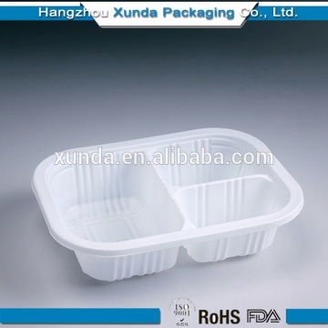 3 Compartment Disposable Plastic Bento Box