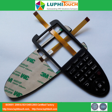 Copper Flex FPC Circuit Rubber Keypad Membranbe Switch