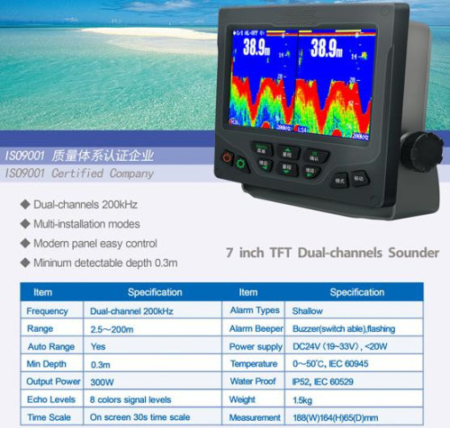 Fishing Boat Fish Finder