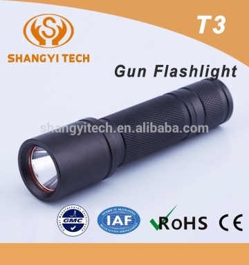 Most Powerful Aluminum Gun Mount Tactical Flashlight