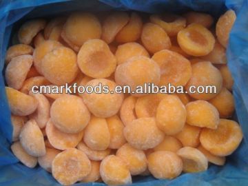 iqf yellow peach diced