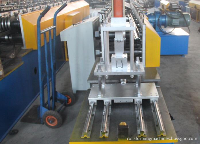 shutter door U guide machine U guide roll forming machine  5