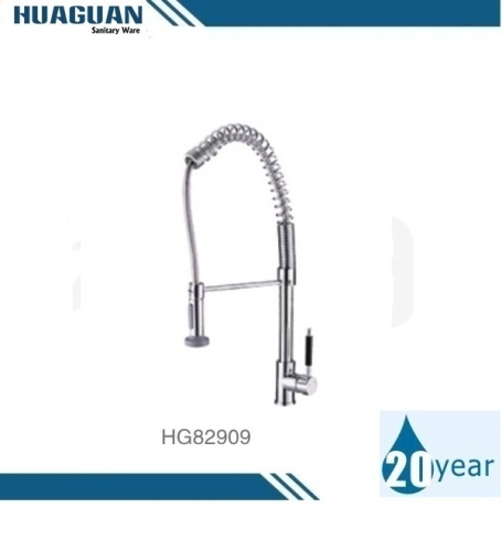 Gold Factory Pull Out Durable Kitchen Faucet