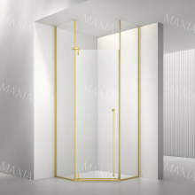 Minimalist pivot shower enclosure