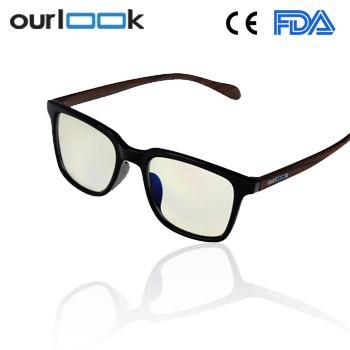 Anti rays student protective custom optik glasses