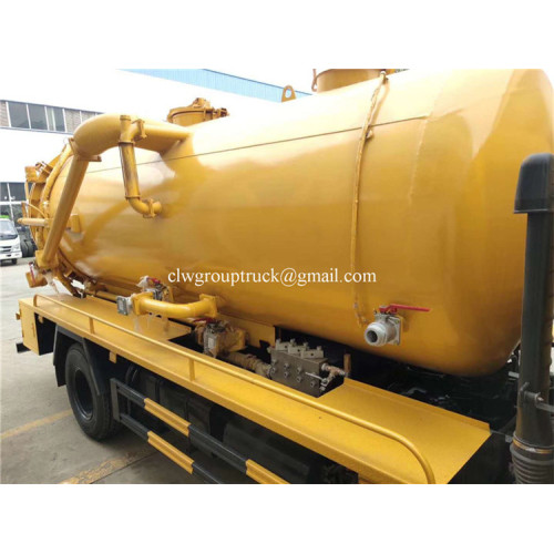 High Quality Suction-type Street Sewer Cleaning Truck